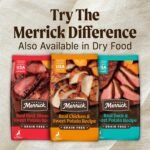 Merrick Grain Free Canned Dog Food, Beef Lamb Bison, 12.7 oz, Pack of 12 - Image 8