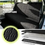 Dog Car Seat Cover for Back Seat, Waterproof 600D Oxford Protector - Image 4