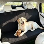 Dog Car Seat Cover for Back Seat, Waterproof 600D Oxford Protector - Image 7