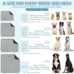 Washable Pee Pads for Dogs, 2 Pack Reusable Puppy Pads, 18"x24" - Image 7