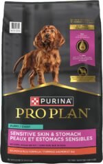 Purina Pro Plan Sensitive Skin & Stomach Puppy Dog Food, Salmon, 24 lb Bag - Image 4