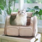 FUKUMARU Cat Carrier, Airline Approved Dog Carrier with Rollable Cover - Image 4