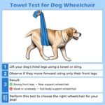 Dog Wheelchair for Back Legs, Dog Wheelchair with All-Terrain Tires & Durable Bearings, Large Dog Wheelchair for Back Legs,88.1-132.2 lbs(XXL) - Image 5