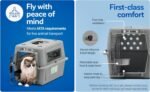 Petmate Sky Kennel for Air Travel, 21in Dog Crate for Pets up to 15lbs - Image 3