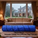 Dog Agility Tunnel with Carry Bag and Ground Spikes, Foldable 10-Foot Tunnel for Dog Training, Dog Agility Equipment for Outdoor, Backyard, Indoor Use, KINETOVOLTA - Image 3