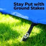 Dog Agility Tunnel with Carry Bag and Ground Spikes, Foldable 10-Foot Tunnel for Dog Training, Dog Agility Equipment for Outdoor, Backyard, Indoor Use, KINETOVOLTA - Image 7
