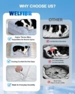 Cooling Dog Bed Orthopedic for Large Dogs ＆ Instant Chill ＆Egg Crate Foam - Image 6