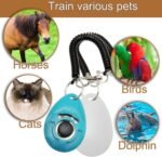Chadou Training Clicker for Pet Like Dog Cat Horse Bird Dolphin Puppy with Wrist Strap, 2 Pack - Image 4