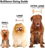 Bullibone Nylon Dog Chew Toy for Aggressive Chewers - Dental Hygiene Bone with Peanut Butter Flavor, Durable Tough Chew Toys for Small Dogs, Indestructible Dog Bone - Single - Image 6