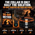 PAWPRO Dog Shock Collar with Remote, US Edition Training Collar, 4-Mile Range, Night Light, Beep, Vibration & 1-99 Shock, Waterproof & Rechargeable, Fits All Dogs, 30-Day Training Guide (2 Collars) - Image 8
