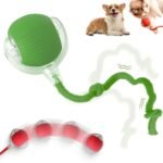 Interactive Cat Toys Balls, 2026 New Dog Toy Interactive Rolling Dog Ball, Motion Activated Cat Balls with 360° Smart Automatic Rolling Moving for Bored Kitten Pet Cats Dogs (Green)