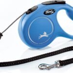 FLEXI® Classic Cord Retractable Dog Leash, Medium, 16 ft – Blue
