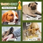 Wettarn 9 Pcs Latex Squeaky Dog Toys, 7" Soft Rubber Dog Chew Toy, Classic - Image 7