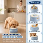 Slow Feeder Dog Bowl with Rolling Ball, Dog Lick Bowl for Puppy & Small Dog - Image 7