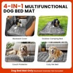 HiPetpy Backseat Dog Bed Mat for Car, Non-Slip Dog Bed for Car Back Seat - Image 6