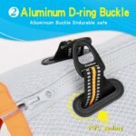 JUXZH Dog Cooling Vest,Evaporative Cooling Jacket Orange,Medium - Image 2