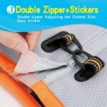 JUXZH Dog Cooling Vest,Evaporative Cooling Jacket Orange,Medium - Image 3