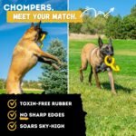 Tug Rings – Indestructible Dog Toy for Aggressive Chewers – Durable Power Chewer Toy – Tough, Heavy Duty Natural Rubber – Safe & Non-Toxic Medium/Large Breed – 6.5in - Image 3
