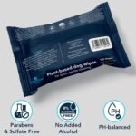 NOVEHA 100PCs Dog Eye Wipes - Tear Stain Remover for Dogs - Formulated with Chamomile and Aloe to Remove Eye Debris, Tear Stains & Eye Discharge - Plant Based, Safe, and Large 5"x5" Unscented Wipes - Image 7