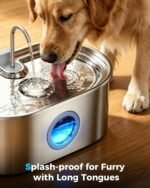 4.2Gal Extra Large Dog Water Fountain, Stainless Steel Pet Water Fountain - Image 3