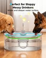 4.2Gal Extra Large Dog Water Fountain, Stainless Steel Pet Water Fountain - Image 4