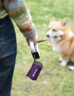 Gobeigo Dog Poop Bag Holder with Used Waste Bag Carrier(Purple) - Image 4