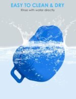 heouvo 1.67 Cup Dog Treat Pouch with Training Clicker (Blue) - Image 5