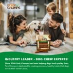 Pork Chomps Roasted Pork Skin Dog Chews, Long Lasting 6in Twists, 15 Count - Image 7