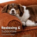 FUKUMARU Cute Dog Bed, Thickened Orthopedic Dog Sofa, Waterproof&Washable - Image 2