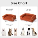 FUKUMARU Cute Dog Bed, Thickened Orthopedic Dog Sofa, Waterproof&Washable - Image 6