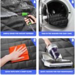 Yonktoo Dog Car Seat Cover for Back Seat, 60/40 Split Bench - Image 8