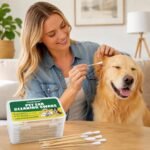 200PCS Long Cotton Swabs in Storage Box,6 Inch Long Cotton Swab with Bamboo Handle for Dogs and Cats - Lint Free,Gentle and Soft Cotton,Ear Swabs Specially Designed for Dogs Ear Cleaning - Image 9