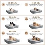 LEXTRO Washable Orthopedic Dog Bed, Waterproof Couch for Large Senior Dogs - Image 6