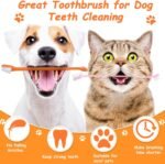 Honeydak 70 Pcs Dog Tooth Brush Dual Headed Pet Toothbrush, Colorful - Image 5