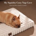 Medium Dog Bed Orthopedic Foam with Waterproof Lining - Image 2