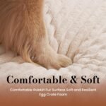 Medium Dog Bed Orthopedic Foam with Waterproof Lining - Image 4