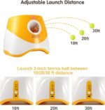 MEKAPLE Automatic Dog Ball Launcher, Dog Ball Thrower with 15 Mini Tennis Balls Sizing 2 Inch and Mesh Bag, Interactive Dogs Toys Tennis Balls Launcher for Small Dogs with 3 Distance Settings - Image 4