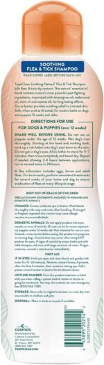 TropiClean Soothing Flea and Tick Shampoo Treatment for Dogs, 20oz - Image 8