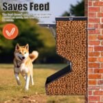 Outdoor Automatic Dog Feeder Large Breed 25 lbs Gravity Dog Feeder - Image 4