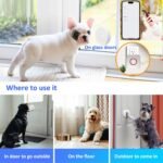 WiFi Dog Door Bell for Potty Training to Go Outside, Smart Doggie Door Bell for Dog, Wireless Doggy Doorbell with Phone App - Image 3