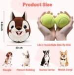 Interactive Dog Toys - Auto Bounce, Move & Vibrate with Sound, Talking Squirrel Puppy Toy for Small Medium Large Dogs, Rechargeable Durable Toy for Anxiety Relief, Boredom & Indoor Play - Image 7