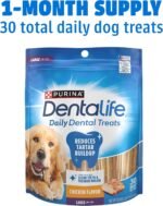 Dentalife Daily Oral Care Dog Treats for Large Dogs, Chicken, 30 ct. - Image 4