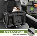 GAPZER Cat Carrier 18x11x11 Top Load, Soft-Sided Pet Travel Bag Over 15 lbs - Image 8