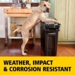Rubbermaid Commercial Products BRUTE Airtight Feed Storage Container, 50lb - Image 4
