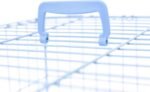 Carlson Pet Products Carlson Compact and Secure Deluxe Blue Metal Dog Crate, Blue - Image 8