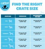 Carlson Pet Products Carlson Compact and Secure Deluxe Blue Metal Dog Crate, Blue - Image 12