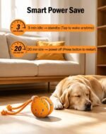 osou Interactive Dog Toy, Automatic Moving Dog Ball Toy with 2 Speed Modes - Image 5