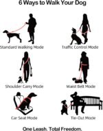 EVERKING Hands-Free Dog Leash with Waist Belt for Running & Walking - Image 3