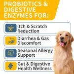 Probiotics for Dogs, Yeast, Itchy Skin Itchy Ears, Gut Health - Image 2