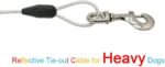 Petest 30ft Reflective Tie-Out Cable for Heavy Dogs Up to 125 Pounds - Image 4